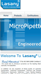 Mobile Screenshot of micropipettes.net